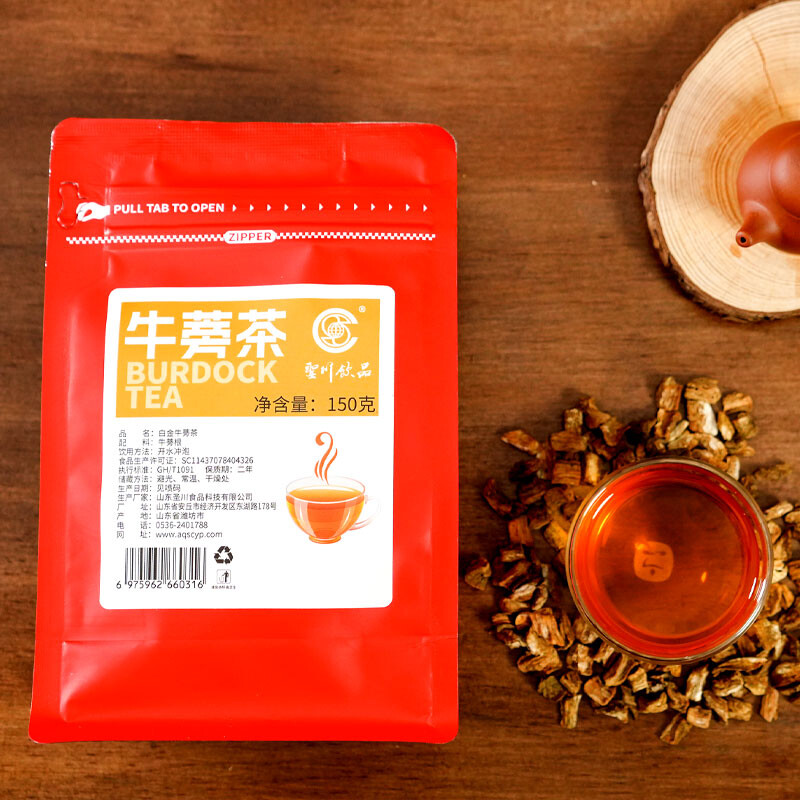 150克白金牛蒡茶/圣川牛蒡茶/牛蒡干